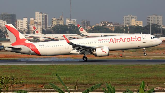 A6-ATA:Airbus A321:Air Arabia